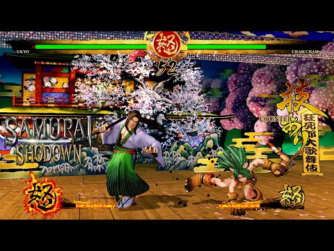 Samurai Shodown Ukyo vs Cham Cham com vs com AI vs AI