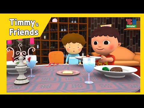 Collin Learns Table Manners | Timmy&Friends | Kids Song | YBM Kinder