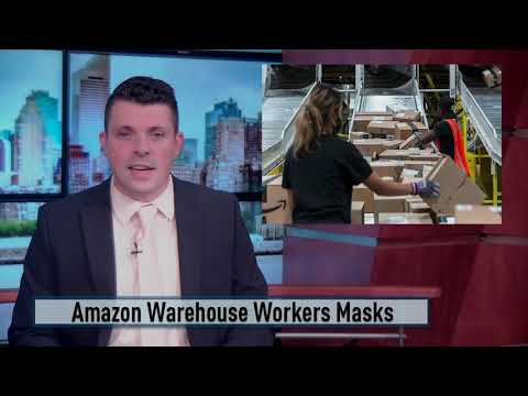 U.S. Amazon Warehouse Workers Masks