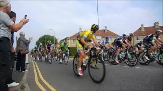 preview picture of video 'Tour of Britain 2014  through Bradford on Avon'