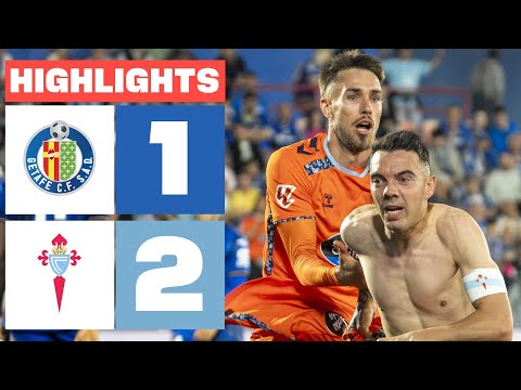 GETAFE CF 1 - 2 RC CELTA I RESUMEN LALIGA EA SPORTS