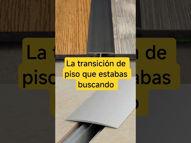Vídeo relacionado con Dalsys Perfil en T perfil de transición 100cm x 26mm perfil para suelo de aluminio anodizado, cromado plata