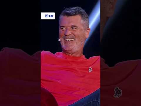 Roy KEANE meets Roy KEANE 🤣 | The Overlap #football #shorts #roykeane #memes #fyp #viral #funny #cr7