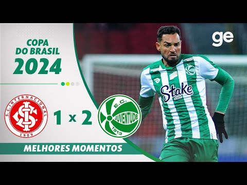 Gols e lances de Internacional x Juventude-RS