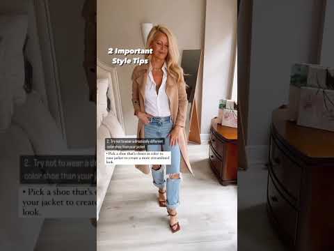 2 Important Style Tips To Remember | Outfit Tips For Women #shorts #shortsvideo #styletips