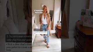 2 Important Style Tips To Remember | Outfit Tips For Women #shorts #shortsvideo #styletips