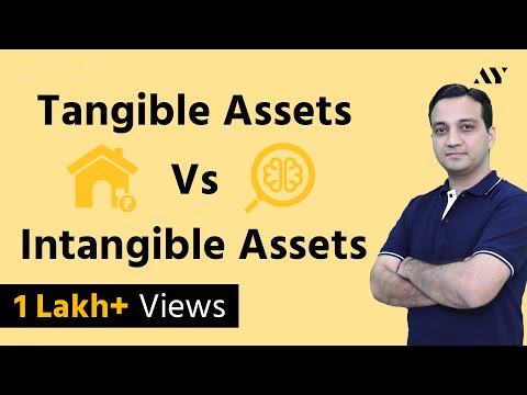 Tangible Assets & Intangible Assets - Explained in Hindi Video