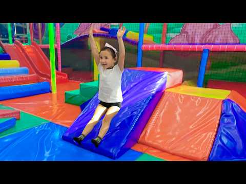 BiRTHDAY SLiDE?! OAK Climbs 3 STORY PLAYGROUND kids EMPiRE- LAST TiME iN THE TODDLER AREA