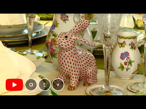 Fabricação de porcelana Herendi