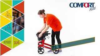 Comfort Plus Spırıt X4 Karbon Fiber Rolatör Yürüteç