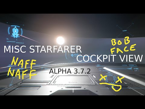 MISC Starfarer Cockpit View, Star Citizen Alpha 3.7.2