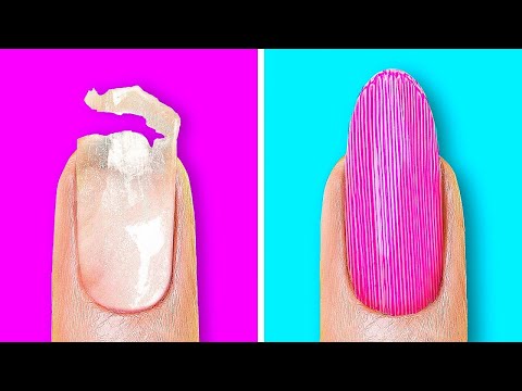 FANTÁSTICOS TRUCOS FEMENINOS DE BRICOLAJE E IDEAS LOCAS || Trucos de belleza de 123 GO Like!