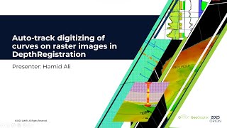 Webinar - Auto-track Digitizing of Curves on Raster Images in DepthRegistration