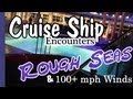 Ship Cruises Into Rough Seas & Hurricane Winds ...