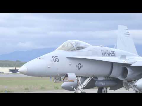 Red Flag-Alaska VMFA-251 F/A-18 Take Off
