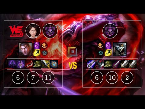 WEA Coten Jayce vs Rengar Top - KR Master Patch 10.11
