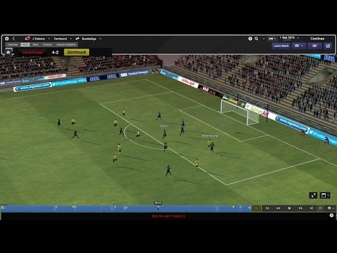 Football Manager 2014 Let's Play - Borussia Dortmund #3 | Champions League Draw | 3D Gameplay