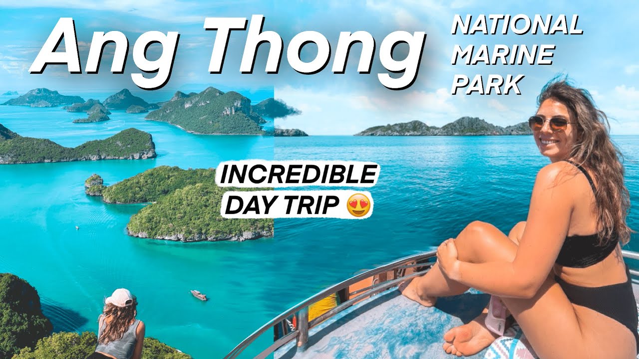 Embark on an exhilarating day trip from Koh Phangan to explore the captivating Ang Thong National Marine Park!