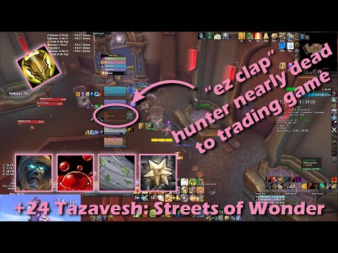+24 Tazavesh: Streets of Wonder Protection Paladin PoV - Sanguine Storming Tyrannical Encrypted