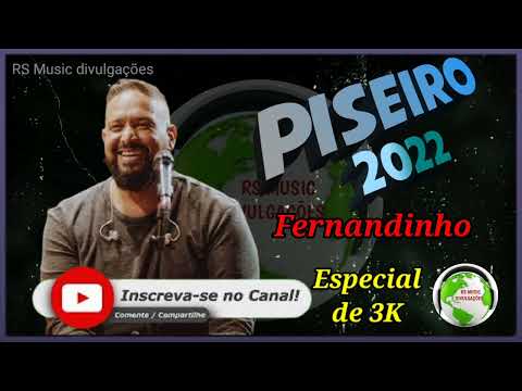 Piseiro gospel Fernandinho em comemoração de 3 Mil inscritos