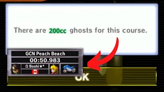 200cc staff ghosts exist in Mario Kart Wii now.