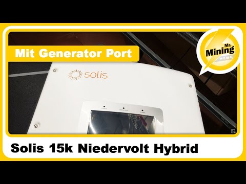 Der deye Killer? Solis 15k Niedervolt Hybrid mit Generator Port
