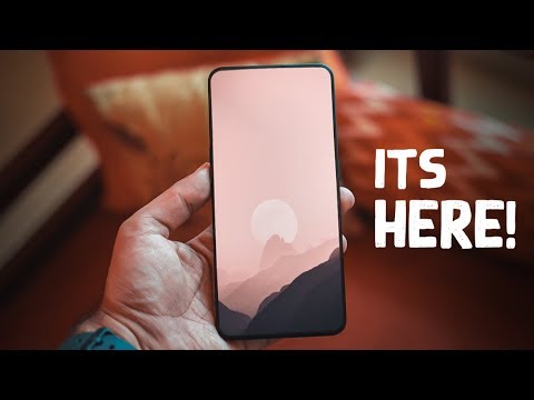 oppo under screen selfie camera phone