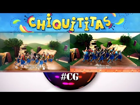 Chiquititas 2ª versão - comparação entre aberturas (SBT, 2013–2015)