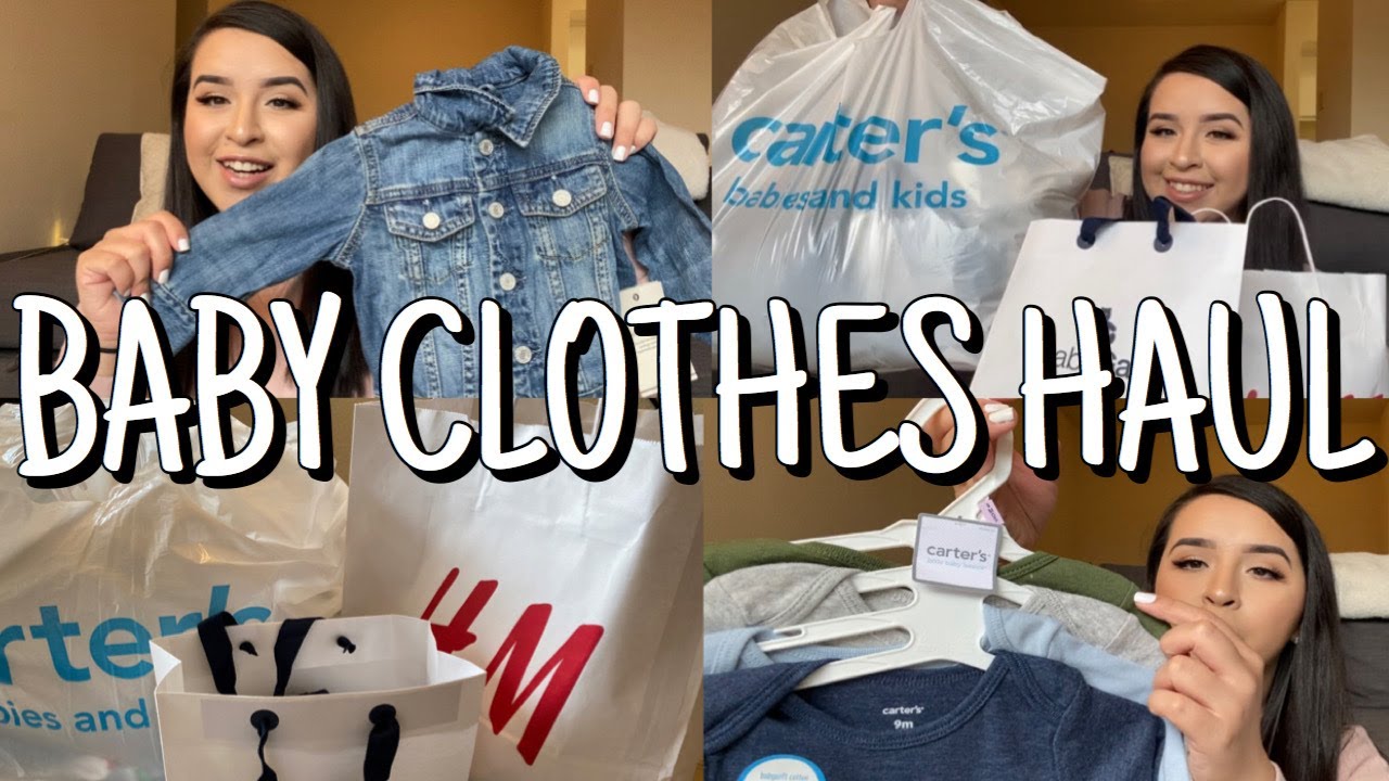 BABY CLOTHES HAUL | H&M, CARTERS & BABY GAP