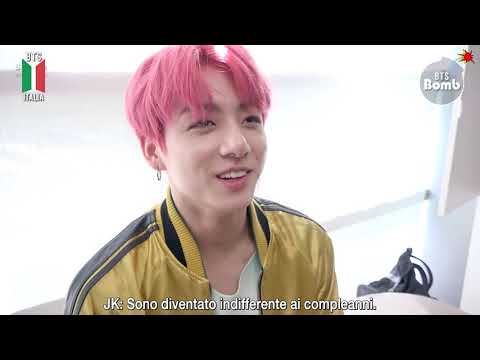 [SUB ITA] 181025 [BANGTAN BOMB] JK’s Surprise Birthday Party - BTS (방탄소년단)
