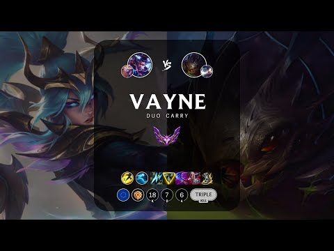 Vayne ADC vs Kog'Maw - EUW Master Patch 13.16