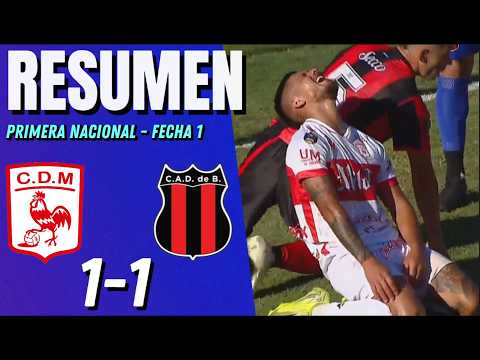 Deportivo Morón - Defensores de Belgrano | Resumen | Primera Nacional 2026 | Fecha 1