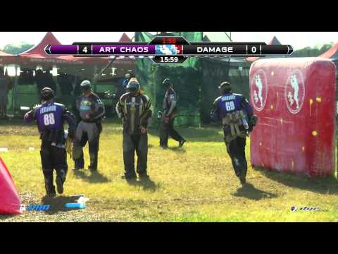PSP World Cup Paintball Finals - Tampa Bay Damage vs. Art Chaos 2014 PSP World Cup - Sunday Game 11
