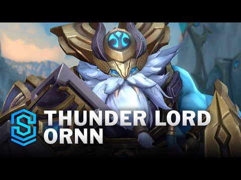 Thunder Lord Ornn Wild Rift Skin Spotlight
