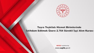 Taşra Teşkilatı Hizmet Birimlerinde İstihdam Edilmek Üzere 2.764 Sürek
