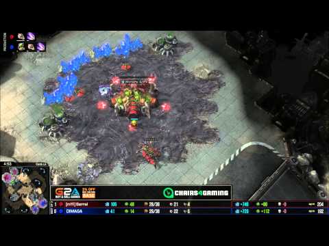 Serral vs Dimaga G2 - ZvZ - WCS EU S3 Qualifier