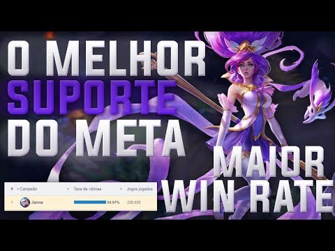 MAIOR WINRATE NA SOLOQ - MELHOR CHAMPION DO META