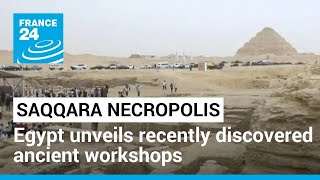 Tombs in Saqqara necropolis: Egypt unveils recentl