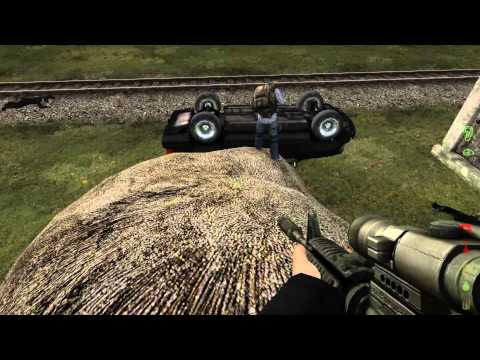 Sam flipping the SUV.