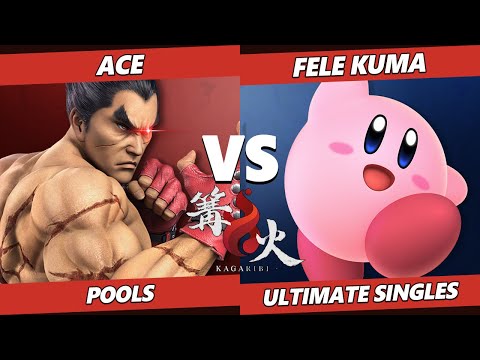 Kagaribi 7 - Ace (Kazuya) Vs. FELE KUMA (Kirby) SSBU Ultimate Tournament