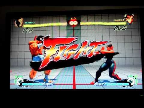 Chun Safe Jump against Sagat