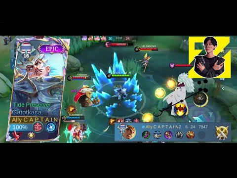 Is Gatotkaca working on Mythical immortal rank? or Captain's Gatotkaca Full Gameplay