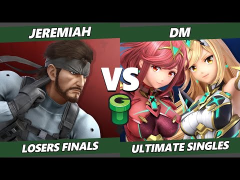 Game Underground Losers Finals - DM (Pyra Mythra) Vs. Jeremiah (Snake) SSBU Ultimate Tournament