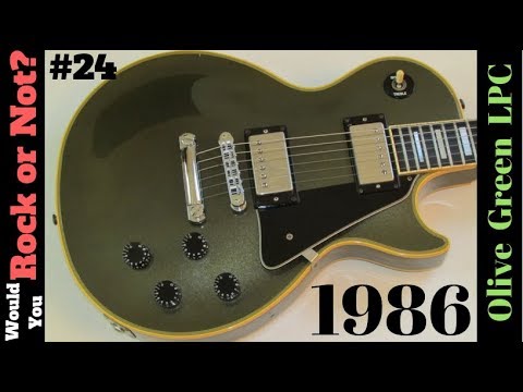 Would You Rock Or Not? Ep.24 | 1980s Gibson Les Paul Custom Charcoal Metallic Olive Green Video