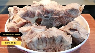 How To Blanch Pork Bones For Soup