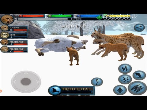 Arctic Baby Lynx Simulator, Growing Up In Arctic As A Cub To Adult Is Tough.