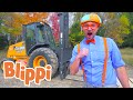 Trucks For Kids With Blippi 1 Hour Of Blippi Learning For Kids