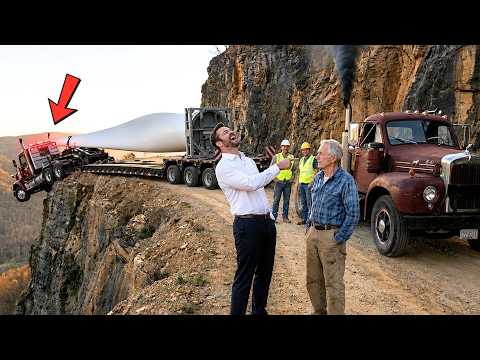 Engineers Left the 100-Ton Turbine on the Mountain. Then He Fired Up His 1962 Mack
