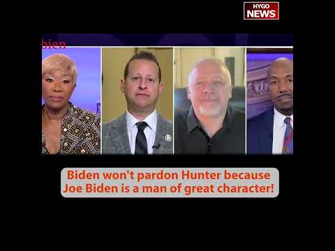 Biden won't pardon Hunter BC Biden is man of great character! modern George Washington, Respect Law
