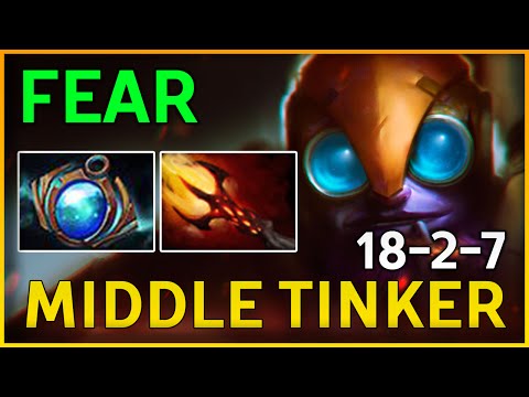 Fear 7K MMR Mid Tinker | Dota 2 VOD Full Game Pro Guide Gameplay